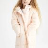 DEFACTO Hooded Fleece Lined Coat/Parka