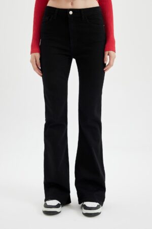 DEFACTO Mia Regular Waist Flared Long Jeans