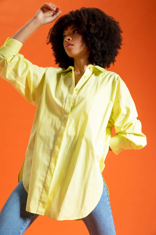 DEFACTO Oversized Fit Poplin Shirt