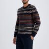 DEFACTO Patterned Crew Neck Knitwear Sweater