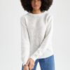 DEFACTO Regular Fit Basic Long Sleeve Thessaloniki Knitted Basic Sweater