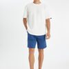 DEFACTO Regular Fit Basic Plain Bermuda Shorts with Pockets