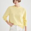 DEFACTO Regular Fit Crew Neck Basic Knitwear Sweater
