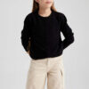 DEFACTO Regular Fit Crew Neck Cardigan