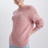 DEFACTO Regular Fit Crew Neck Knitwear Pullover