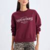 DEFACTO Regular Fit Crew Neck Printed Thin Sweatshirt