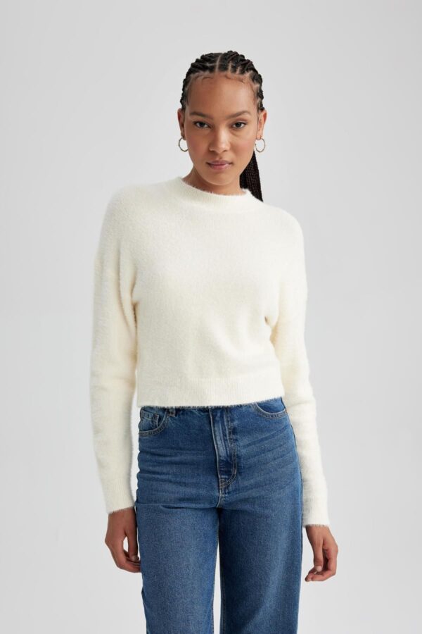 DEFACTO Regular Fit Half Turtleneck Knitwear Sweater