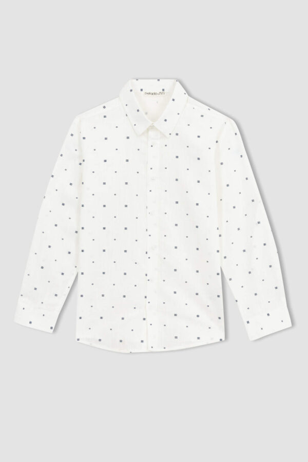 DEFACTO Regular Fit Long Sleeve Shirt