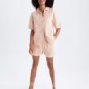 DEFACTO Regular Fit Muslin Normal Waist Short