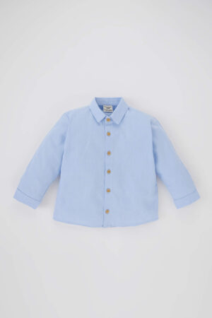 DEFACTO Regular Fit Oxford Long Sleeve Shirt