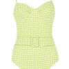 DEFACTO Regular Fit Plaid Swimsuit