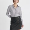 DEFACTO Regular Fit Shiny Fabric Long Sleeve Shirt