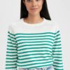 DEFACTO Regular Fit Striped Crew Neck Basic Knitwear Sweater