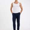 DEFACTO Regular Fit Tied Waist Elastic Leg Pocket Pajama Bottoms