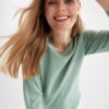 DEFACTO Relax Fit Crew Neck Knitwear Sweater I6913az22wn