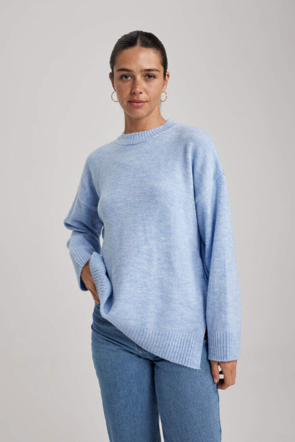 DEFACTO Relax Fit Crew Neck Tunic