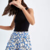 DEFACTO Relax Fit Viscose Printed Normal Waist Short