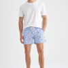 DEFACTO Short Length Crab Pattern Swimming Shorts