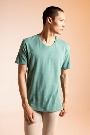 DEFACTO Slim Fit Cotton Combed T-Shirt