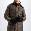 DEFACTO Slim Fit Hooded Faux Fur Coat