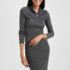 DEFACTO Slim Fit Ribana pulóver
