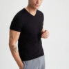 DEFACTO Slim Fit V-nyakú felső