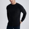 DEFACTO Standard Fit Regular Cut Crew Neck Textured Knitwear Sweater