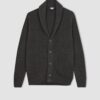 DEFACTO Standard Fit Regular Cut Shawl Collar Buttoned Knitted Cardigan R1492az23au