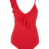 DEFACTO Strappy Frill Detail Swimsuit