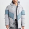 DEFACTO Water Repellent Hooded Puffer Jacket Zippered Double Pocket