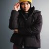DEFACTO Water Repellent Puffer Puffer Jacket Oversize Wide Cut Hooded Thermal Insulated Windproof