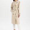 DEFACTO Waterproof Regular Fit Trench Coat