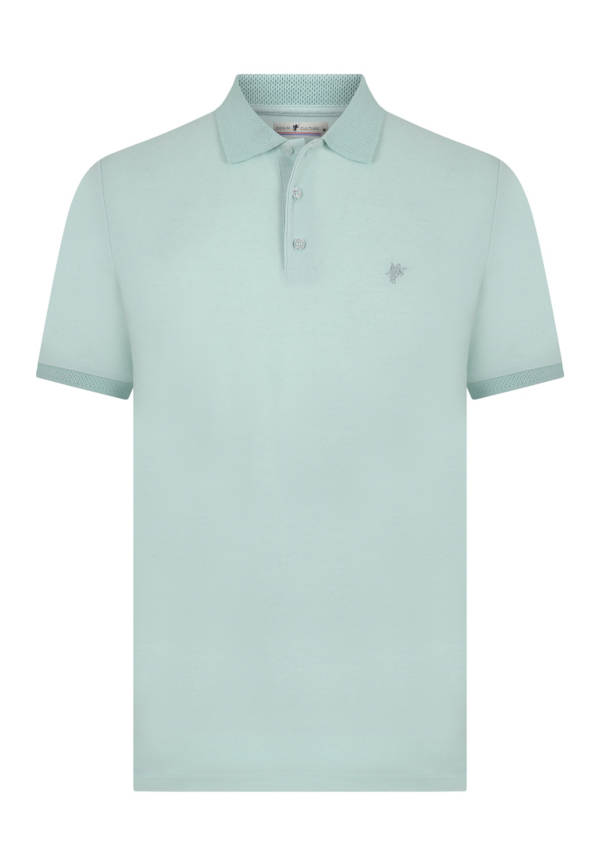 DENIM CULTURE Póló 'CALVIN'  menta-Ár