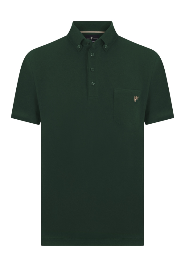 DENIM CULTURE Póló 'HAMPUS'  khaki-Ár