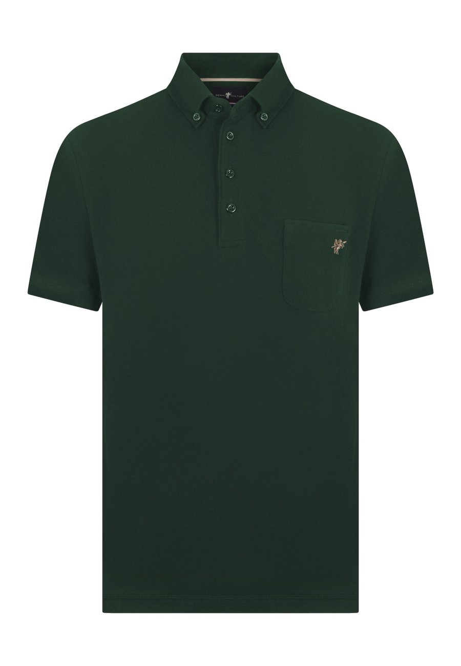 DENIM CULTURE Póló 'HAMPUS'  khaki-Ár