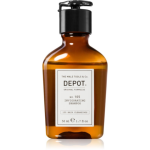 DEPOT 100 HAIR CLEANSING NO. 105 INVIGORATING SHAMPOO erősítő sampon hajhullás ellen 50 ml-Ár