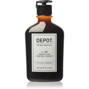DEPOT 100 HAIR CLEANSING NO. 108 DETOXIFYING CHARCOAL SHAMPOO Tisztító méregtelenítő sampon minden hajtípusra 250 ml-Ár