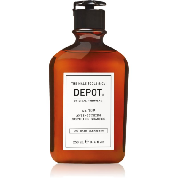 DEPOT 100 HAIR CLEANSING NO. 109 ANTI-ITCHING SOOTHING SHAMPOO nyugtató sampon minden hajtípusra 250 ml-Ár