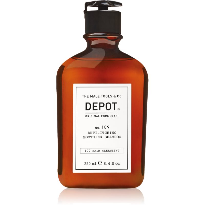 DEPOT 100 HAIR CLEANSING NO. 109 ANTI-ITCHING SOOTHING SHAMPOO nyugtató sampon minden hajtípusra 250 ml-Ár