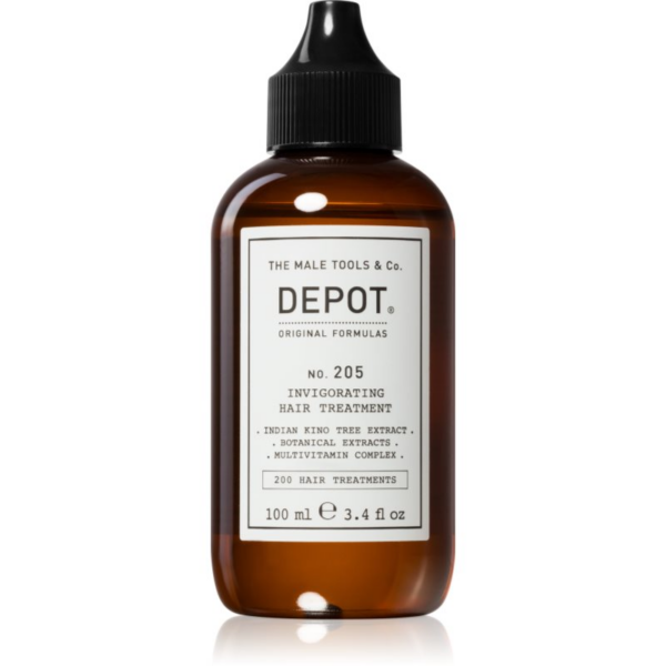 DEPOT 200 HAIR TREATMENTS NO. 205 INVIGORATING HAIR TREATMENT tápláló szérum hajhullás ellen 100 ml