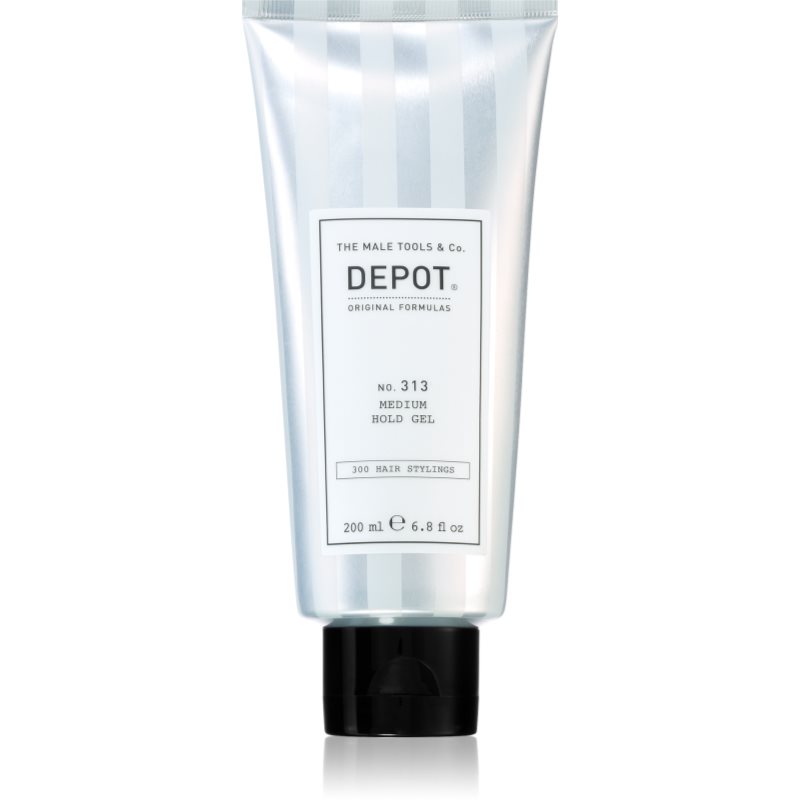 DEPOT 300 HAIR STYLING NO. 313 MEDIUM HOLD GEL hajzselé a formáért és a fixálásért 200 ml-Ár