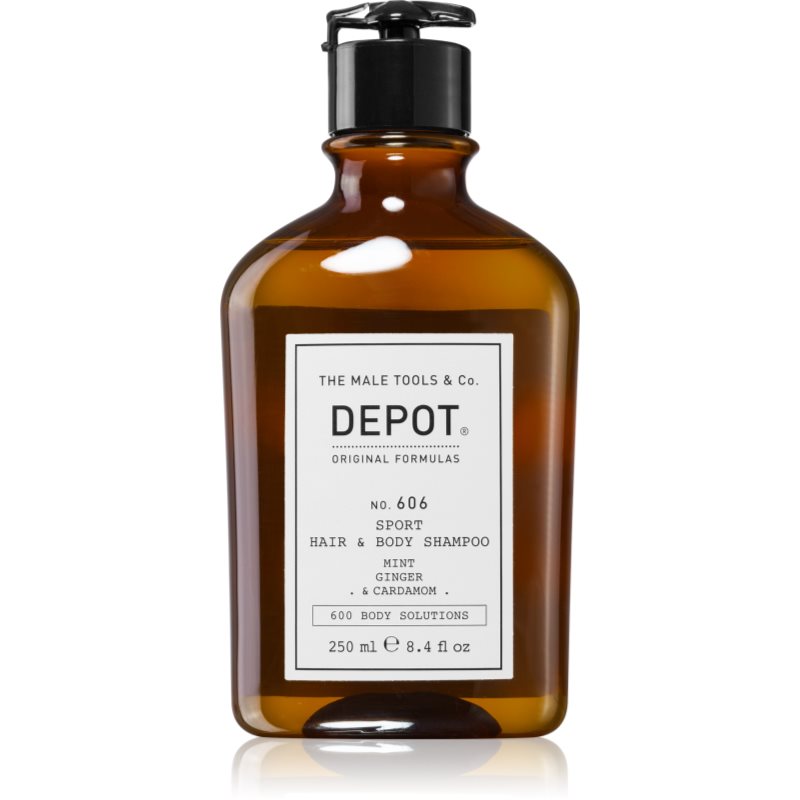 DEPOT 600 BODY SOLUTIONS NO. 606 SPORT HAIR & BODY sampon haj és test 250 ml-Ár