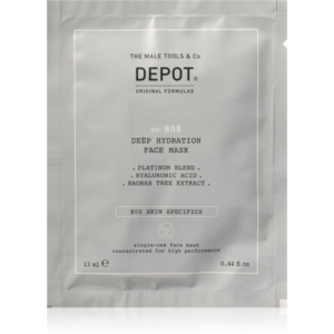 DEPOT 800 SKIN SPECIFICS NO. 808 DEEP HYDRATATION FACE MASK mélyhidratáló maszk uraknak 12x13 ml-Ár