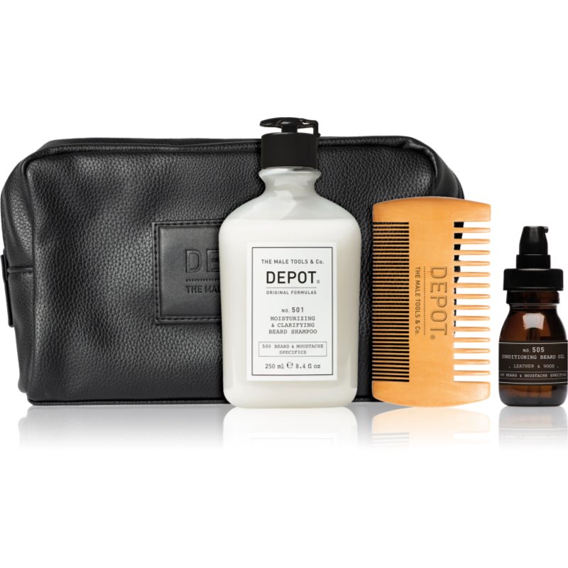 DEPOT COSMETICS SETS Specific Beard Treatment Set ajándékszett uraknak-ár