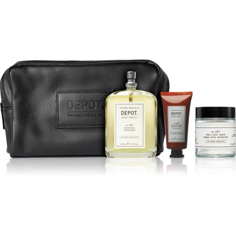 DEPOT COSMETICS SETS Specific Shave Treatment Set ajándékszett uraknak-ár