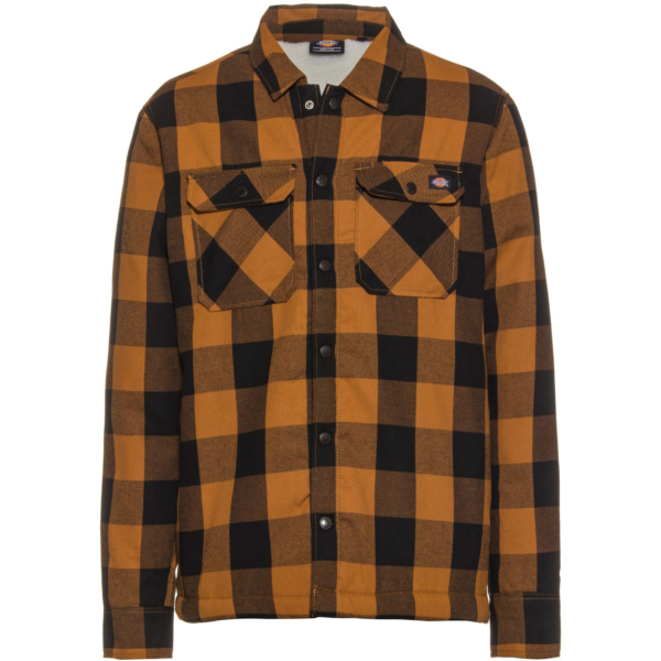 DICKIES Átmeneti dzseki 'Sacramento'  sötét narancssárga / fekete-Hungary