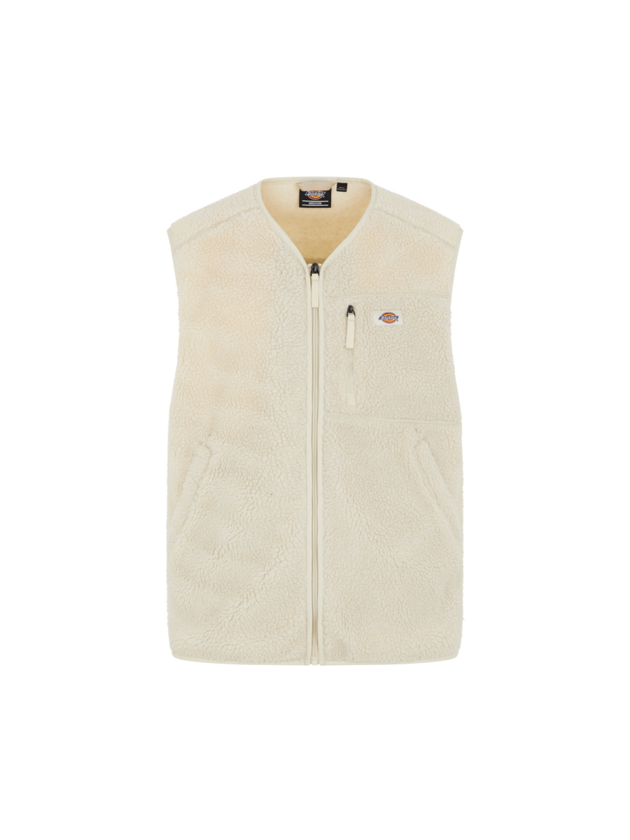 DICKIES Mellény 'MOUNT HOPE VEST'  bézs / fekete-Ár