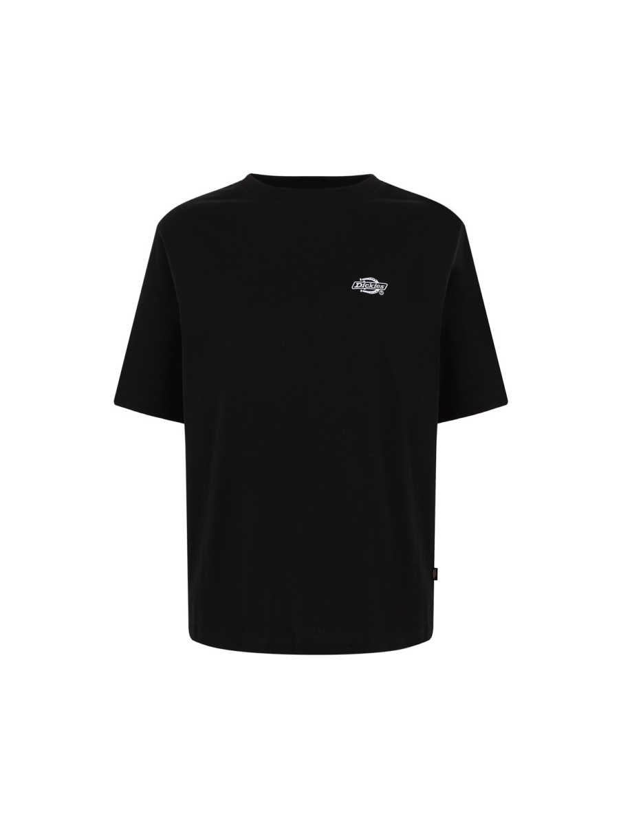 DICKIES Póló 'Summerdale'  fekete / fehér-Ár