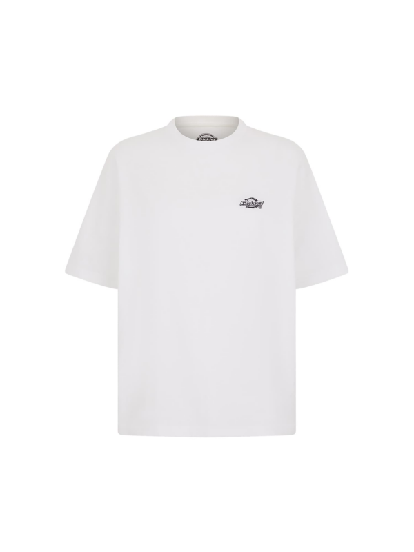 DICKIES Póló 'Summerdale'  fekete / fehér-Ár