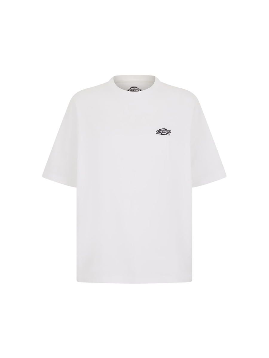 DICKIES Póló 'Summerdale'  fekete / fehér-Ár